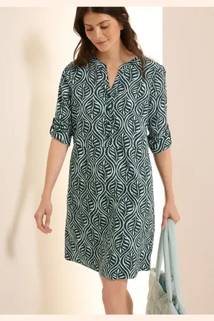 CECIL Gemustertes Tunika-Kleid