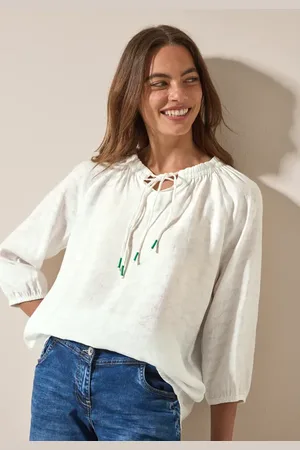 CECIL Tunika Jacquard Bluse
