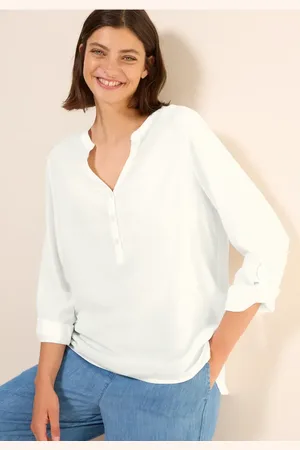CECIL Bluse in Unifarbe