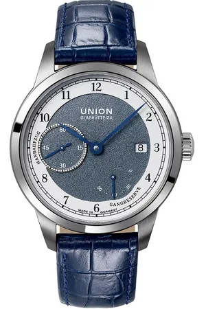 Union Glashütte Herrenuhr 1893 Johannes Dürrstein Edition Gangreserve