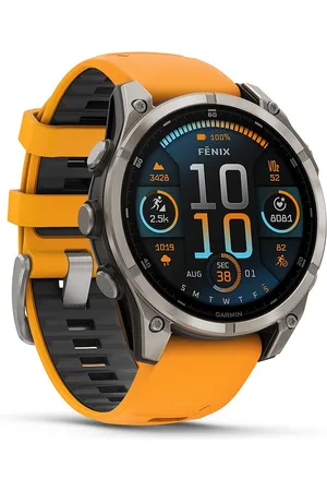 Garmin Smartwatch Fenix 8 - 47 mm AMOLED Sapphire Graphit Titanium Titan