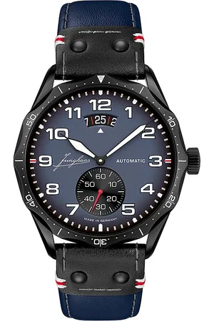 Junghans Unisexuhr Meister Pilot Automatic Navy Blue