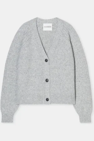 Closed Damen Strickjacke aus Alpaka-Mix