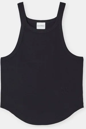 Closed Damen Top in Rippstrick
