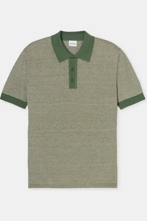 Closed Herren Poloshirt mit Leinen-Mix