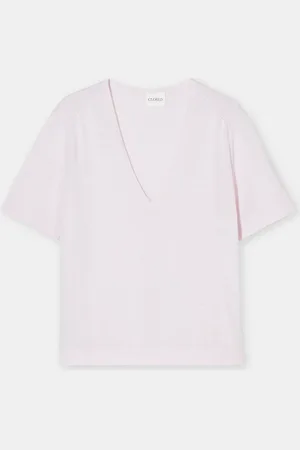 Closed Damen Stricktop aus Leinen-Mix