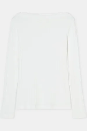 Closed Damen Langarmshirt aus Modal-Mix