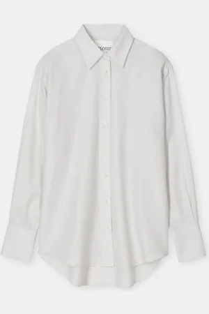 Closed Damen Bluse aus Baumwoll-Kaschmir-Mix