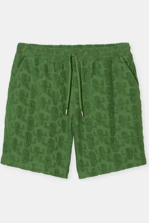 Closed Herren Frottee-Shorts mit Muster