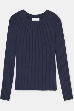 Closed Damen Langarmshirt aus Feinstrick