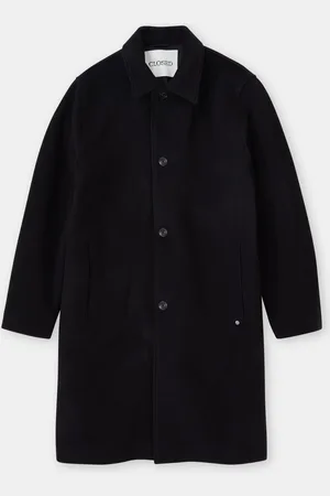Closed Herren Car Coat aus Woll-Mix