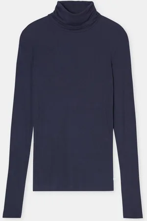 Closed Damen Langarmshirt mit Rollkragen