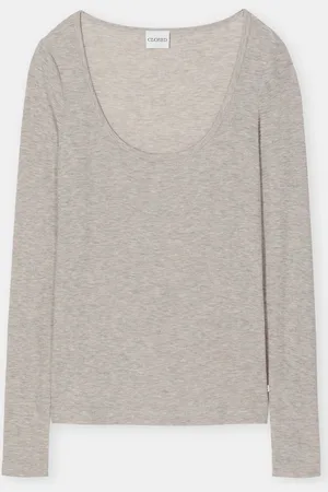 Closed Damen Langarmshirt aus Kaschmir-Mix