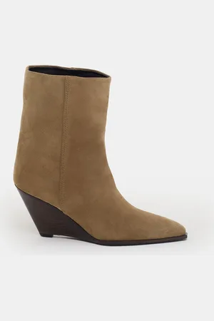Closed Damen Wedge Boots aus Leder