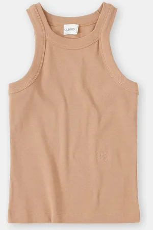 Closed Damen Racer Top aus Bio-Baumwoll-Mix