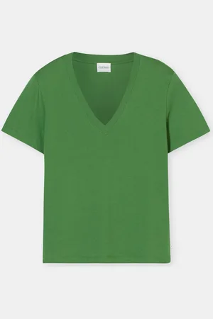 Closed Damen T-Shirt mit V-Ausschnitt