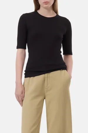 Closed Damen T-Shirt aus Baumwoll-Mix