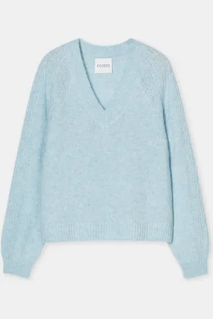 Closed Damen Pullover aus Woll-Alpaka-Mix