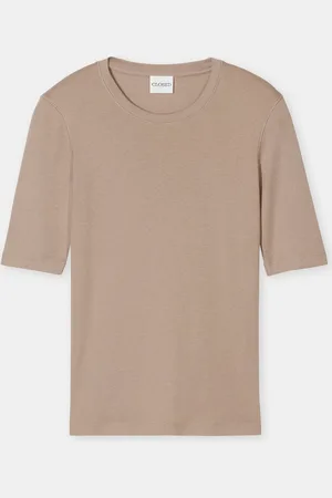 Closed Damen T-Shirt aus Baumwoll-Mix