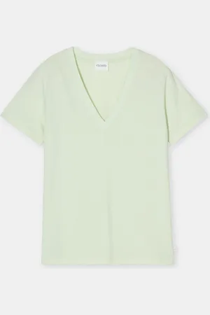 Closed Damen T-Shirt mit V-Ausschnitt