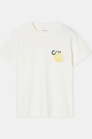 Closed Damen T-Shirt mit Stickerei