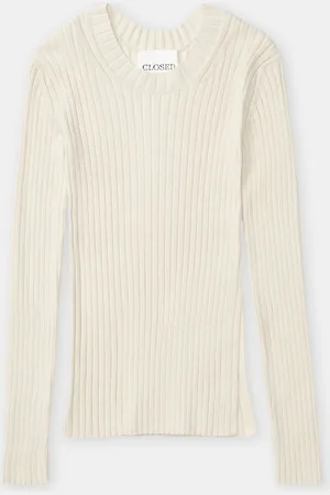 Closed Damen Langarmshirt aus Feinstrick