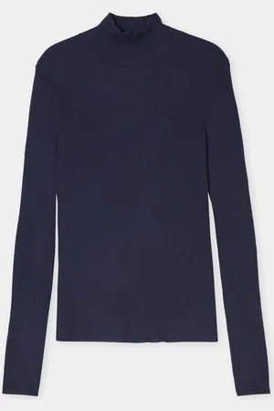 Closed Damen Langarmshirt aus Woll-Mix