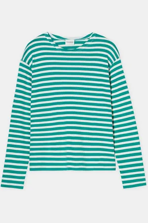 Closed Damen Langarmshirt aus Bio-Baumwoll-Mix