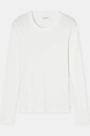 Closed Damen Longsleeve aus Baumwoll-Mix