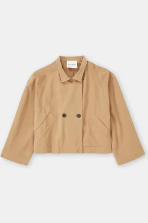 Closed Damen Trenchjacke aus Baumwolle