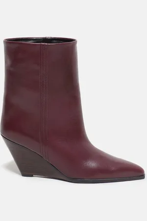 Closed Damen Wedge Boots aus Leder