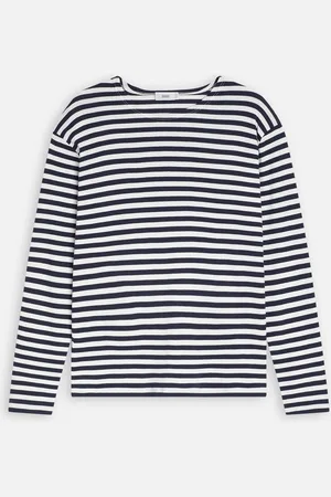 Closed Damen Langarmshirt aus Bio-Baumwoll-Mix