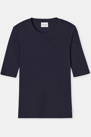 Closed Damen T-Shirt aus Baumwoll-Mix