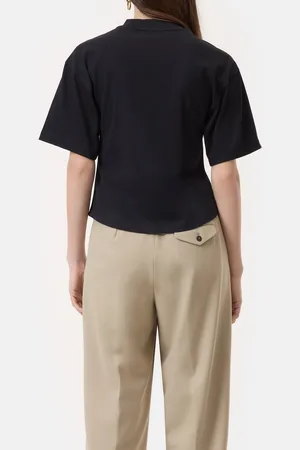Closed Damen T-Shirt mit V-Ausschnitt