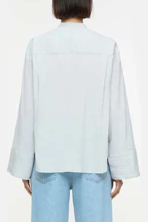 Closed Damen Bluse aus strukturiertem Viskose-Mix