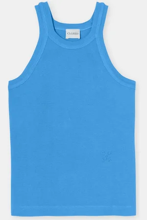 Closed Damen Racer Top aus Bio-Baumwoll-Mix