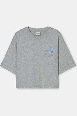 Closed Damen Flower T-shirt mit Logo