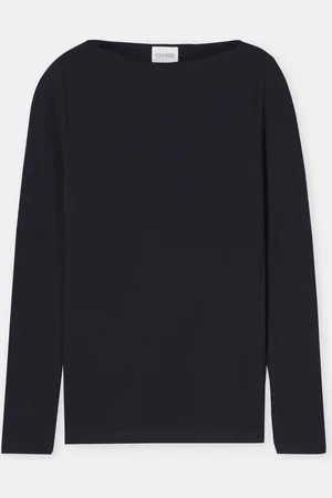 Closed Damen Langarmshirt aus Baumwolle