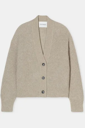 Closed Damen Strickjacke aus Alpaka-Mix