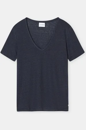 Closed Damen T-Shirt aus Leinen