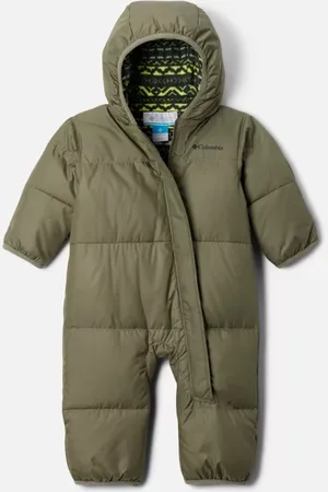 Columbia Snuggly Bunny II isolierter Anzug für Kinder - Stone Green Voltage Madras Größe 12/18 MO