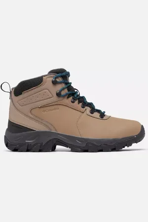 Columbia Newton Ridge Wasserdichte Omni-Heat II Winter Wanderstiefel für Männer - Ash Braun Night Wave Größe 40 EU