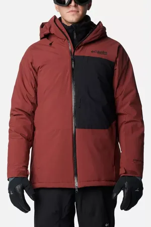 Columbia Winter District III wasserdichte Skijacke für Männer - Spice Schwarz Größe S