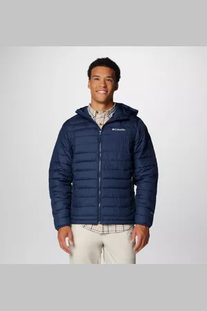 Columbia Powder Lite II isolierte Jacke mit Kapuze für Männer - Größe XL