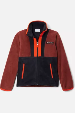 Columbia Back Bowl II Fleece Jacke für Jugendliche - Spice Schwarz Spicy Größe L (14-16 jahre)