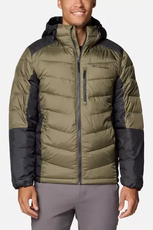 Columbia Labyrinth Loop II isolierte Jacke mit Kapuze für Männer - Stone Green Shark Größe S