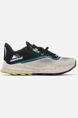 Columbia Montrail Trinity FKT Trail Running Schuhe für Männer - Dark Stone Ocean Blue Größe 41 EU
