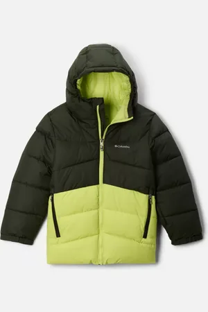 Columbia Arctic Blast II isolierte Skijacke für Jungen - Greenscape Voltage Größe S (8 jahre)
