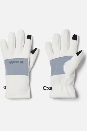 Columbia Fast Trek III Fleece-Handschuhe für Frauen - Sea Salt Grau Größe L