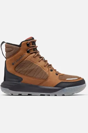 Columbia Portlander Omni-Heat Infinity wasserdichte Winterstiefel für Männer - Braun Spice Größe 40 EU